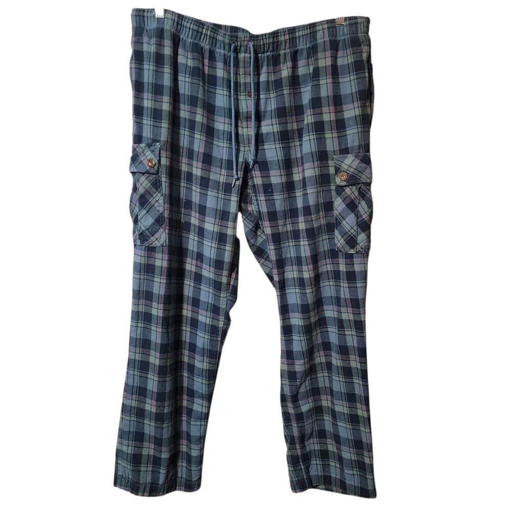 Duluth Trading Co Womens Flannel Pajama Bottoms  Size 32